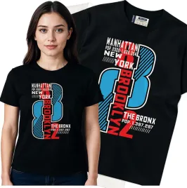 koszulka-damska-czarny-bawelna-t-shirt-l-nadruk