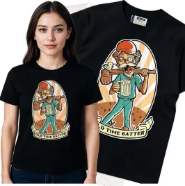 koszulka-damska-czarny-bawelna-t-shirt-m-nadruk