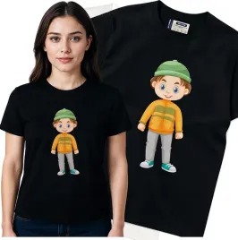koszulka-damska-czarny-bawelna-t-shirt-s-nadruk