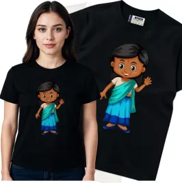 koszulka-damska-czarny-bawelna-t-shirt-s-nadruk