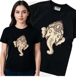 koszulka-damska-czarny-bawelna-t-shirt-m-nadruk