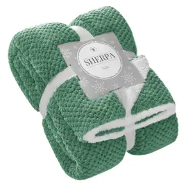 koc-narzuta-sherpa-150x200-zielony-butelkowy-baranek-z-mikrofibry