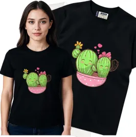 koszulka-damska-czarny-bawelna-t-shirt-m-nadruk