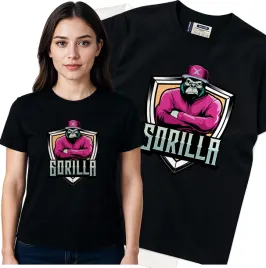 koszulka-damska-czarny-bawelna-t-shirt-s-nadruk