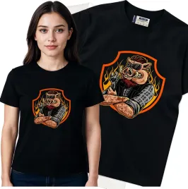 koszulka-damska-czarny-bawelna-t-shirt-xl-nadruk