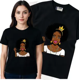koszulka-damska-czarny-bawelna-t-shirt-s-nadruk
