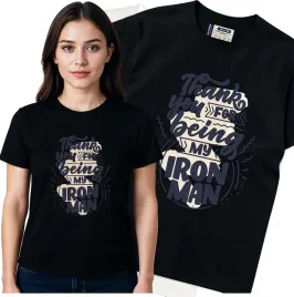 koszulka-damska-czarny-bawelna-t-shirt-s-nadruk