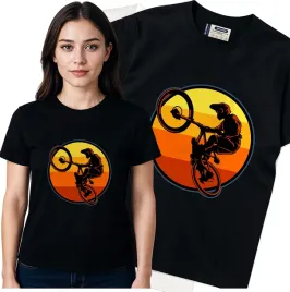 koszulka-damska-czarny-bawelna-t-shirt-m-nadruk