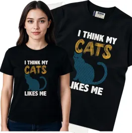 koszulka-damska-czarny-bawelna-t-shirt-m-nadruk
