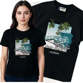 koszulka-damska-czarny-bawelna-t-shirt-s-nadruk