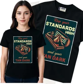 koszulka-damska-czarny-bawelna-t-shirt-m-nadruk