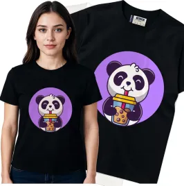 koszulka-damska-czarny-bawelna-t-shirt-xl-nadruk