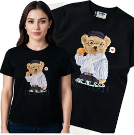 koszulka-damska-czarny-bawelna-t-shirt-s-nadruk