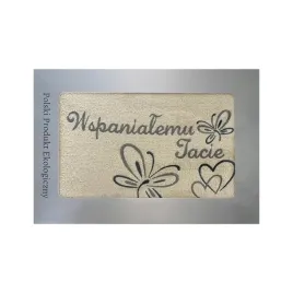 prezent-dla-taty-recznik-70x140-wspanialemu-tacie-kremowy-serduszka