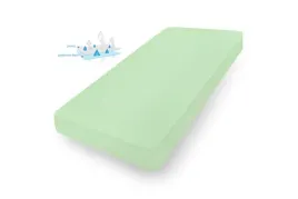 przescieradlo-nieprzemakalne-160x200-zielone-jersey-z-gumka-podklad-matex