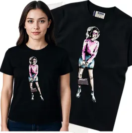 koszulka-damska-czarny-bawelna-t-shirt-xl-nadruk