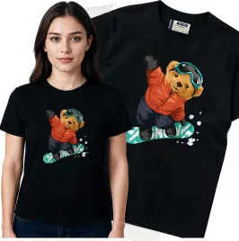 koszulka-damska-czarny-bawelna-t-shirt-s-nadruk