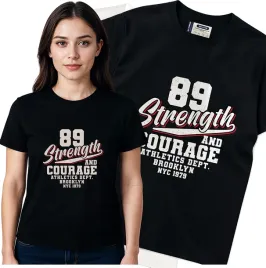koszulka-damska-czarny-bawelna-t-shirt-m-nadruk