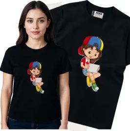 koszulka-damska-czarny-bawelna-t-shirt-xl-nadruk