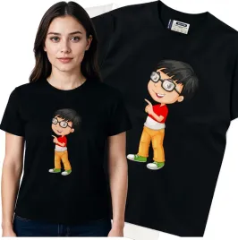 koszulka-damska-czarny-bawelna-t-shirt-xl-nadruk