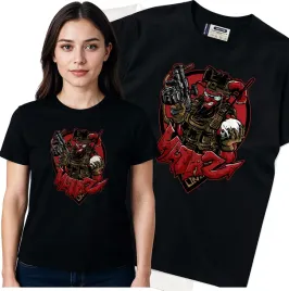 koszulka-damska-czarny-bawelna-t-shirt-s-nadruk