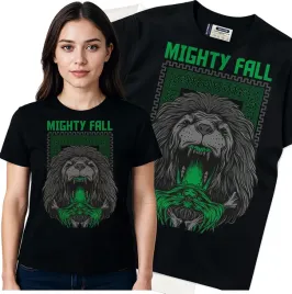 koszulka-damska-czarny-bawelna-t-shirt-m-nadruk