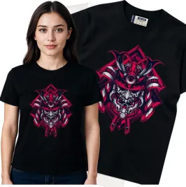 koszulka-damska-czarny-bawelna-t-shirt-m-nadruk