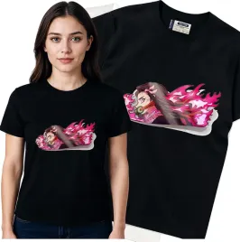 koszulka-damska-czarny-bawelna-t-shirt-l-nadruk