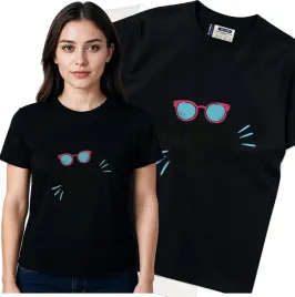 koszulka-damska-czarny-bawelna-t-shirt-xl-nadruk