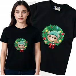 koszulka-damska-czarny-bawelna-t-shirt-xl-nadruk