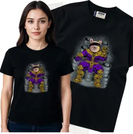 koszulka-damska-czarny-bawelna-t-shirt-m-nadruk