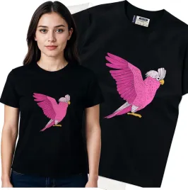 koszulka-damska-czarny-bawelna-t-shirt-xl-nadruk