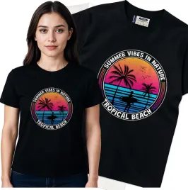 koszulka-damska-czarny-bawelna-t-shirt-m-nadruk
