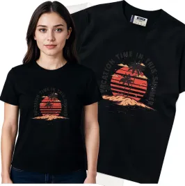 koszulka-damska-czarny-bawelna-t-shirt-m-nadruk