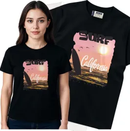 koszulka-damska-czarny-bawelna-t-shirt-m-nadruk