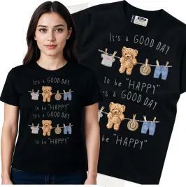 koszulka-damska-czarny-bawelna-t-shirt-l-nadruk