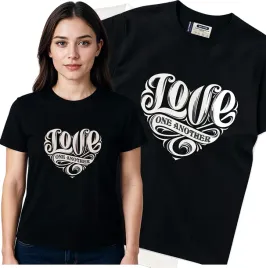 koszulka-damska-czarny-bawelna-t-shirt-m-nadruk