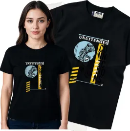 koszulka-damska-czarny-bawelna-t-shirt-s-nadruk