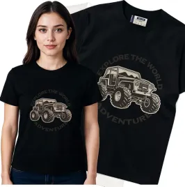 koszulka-damska-czarny-bawelna-t-shirt-xl-nadruk