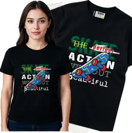 koszulka-damska-czarny-bawelna-t-shirt-l-nadruk