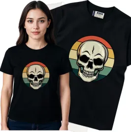 koszulka-damska-czarny-bawelna-t-shirt-m-nadruk