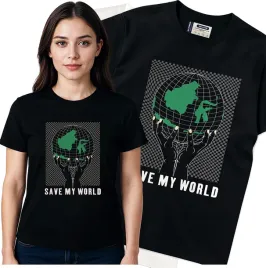 koszulka-damska-czarny-bawelna-t-shirt-l-nadruk