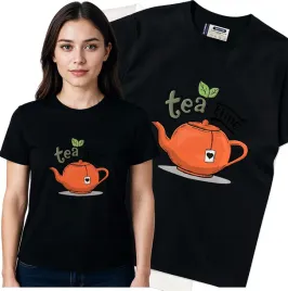 koszulka-damska-czarny-bawelna-t-shirt-m-nadruk