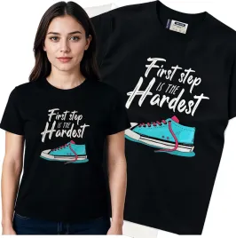koszulka-damska-czarny-bawelna-t-shirt-m-nadruk