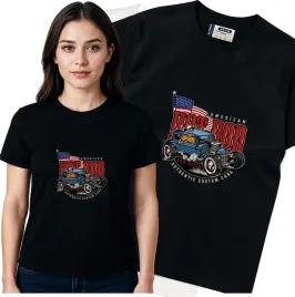 koszulka-damska-czarny-bawelna-t-shirt-s-nadruk