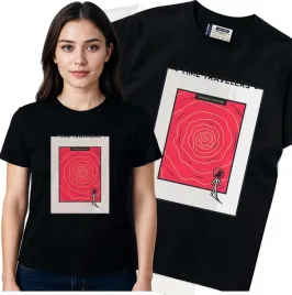 koszulka-damska-czarny-bawelna-t-shirt-l-nadruk