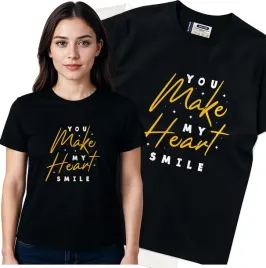 koszulka-damska-czarny-bawelna-t-shirt-m-nadruk