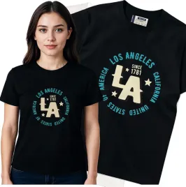 koszulka-damska-czarny-bawelna-t-shirt-m-nadruk