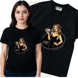 koszulka-damska-czarny-bawelna-t-shirt-s-nadruk