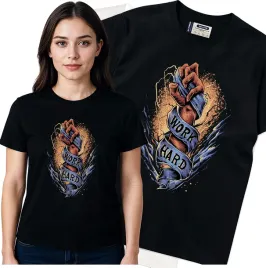 koszulka-damska-czarny-bawelna-t-shirt-l-nadruk